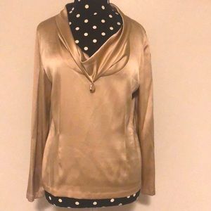 St John Sundazzle Silk Blouse